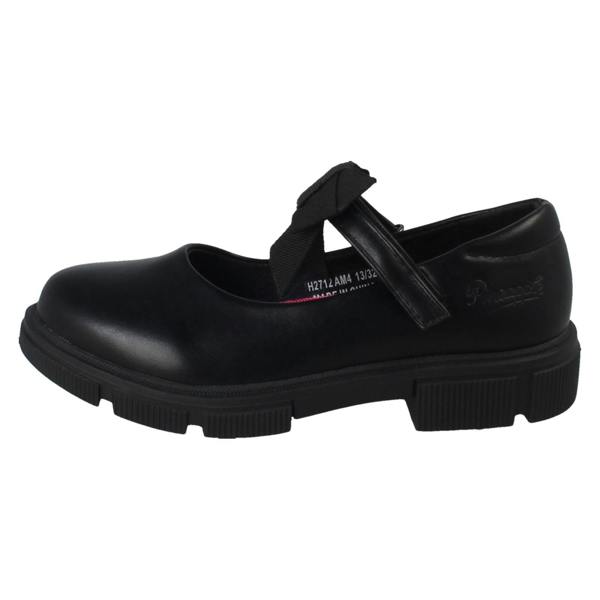 Pineapple Girls Pineapple Bow Detailed Mary Jane School Shoes H2712