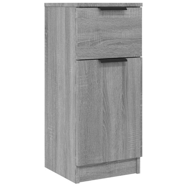 Berkfield Sideboards 2 pcs Grey Sonoma 30x30x70 cm Engineered Wood