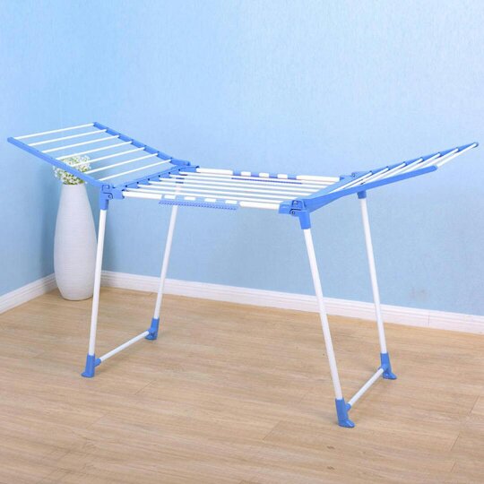 Havendro Large Folding Winged Clothes Airer Drying Rack – Laundry Dryer