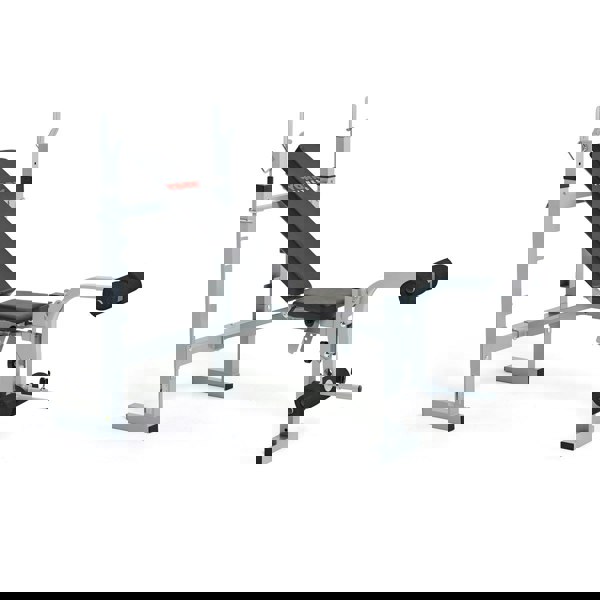 York B530 Heavy Duty Barbell Bench with Leg Developer