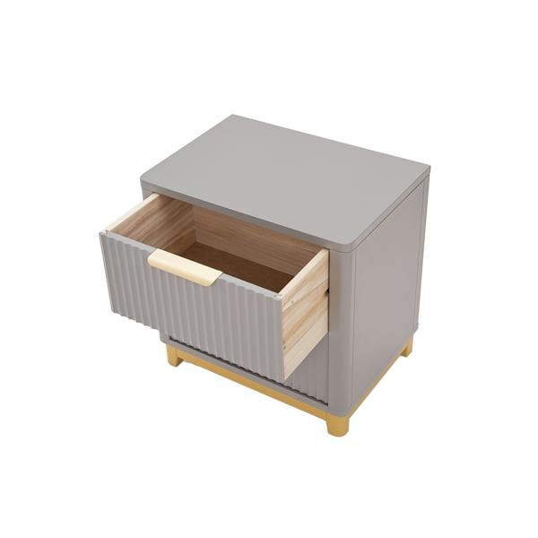 Cabinet Bits Molino 2 Drawer  Bedside Table