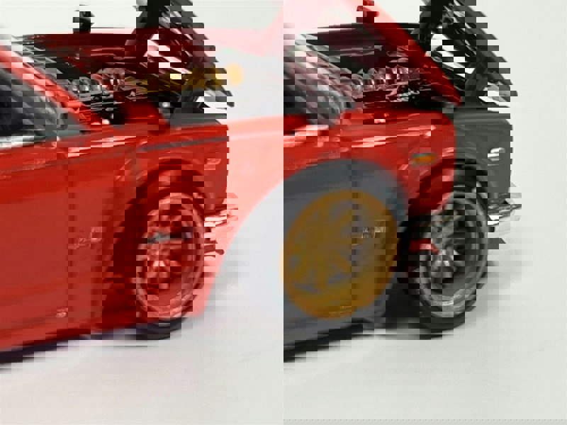 Mini GT Nissan Skyline 2000GTR Kaido Street V1 Red 1:64 Mini GT KHMG175