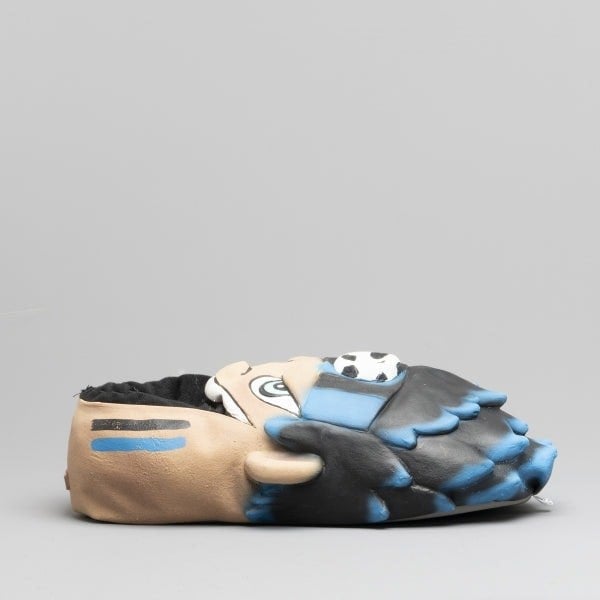 Shuperb IURY Mens Slippers Black/Blue