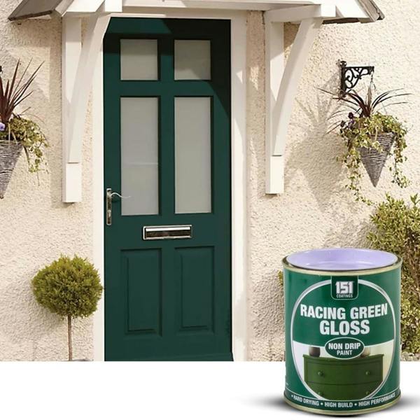151 3X Racing Green Gloss Non-Drip Paint 300ml