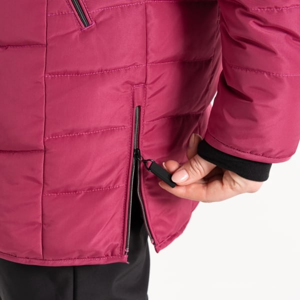 Dare 2B Women's Striking IV Mid Length Padded Jacket - Hydrangea Pink