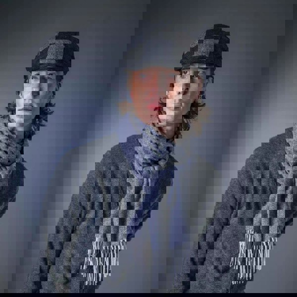 Heritage Traditions Tweed Patchwork Flat Cap