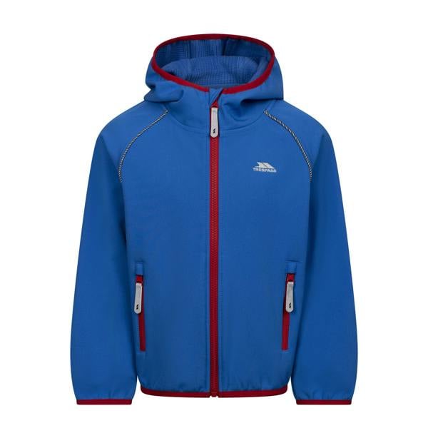 Trespass Kids Belmoon Soft Shell Jacket - Blue
