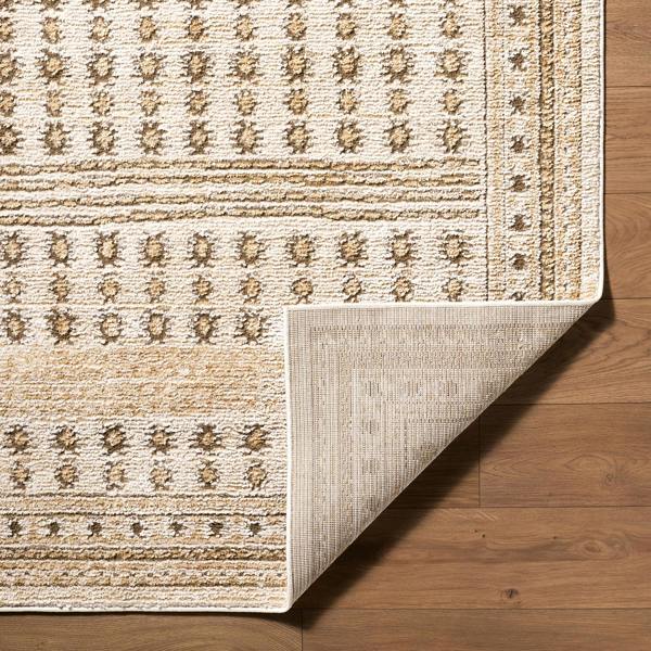 Livabliss Alba-Global Ivory Green Brown Taupe Graphic Rug