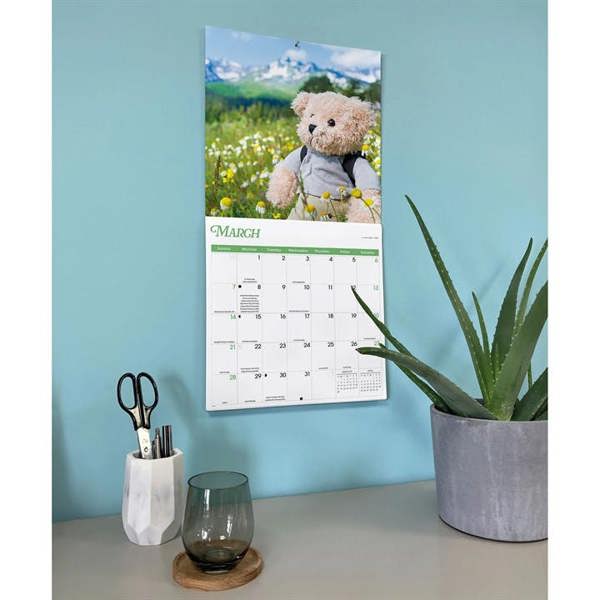 Teddy Bears Calendar 2027, Wall Calendars, Month To View, Family, Gift
