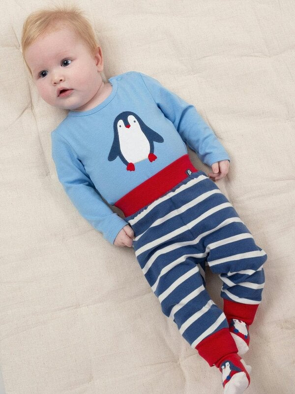 Kite Baby Organic Penguin Parade Bodysuit