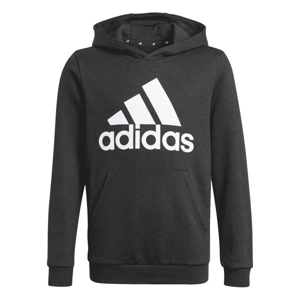 Adidas Boys Essentials Big Logo Hoodie - Black