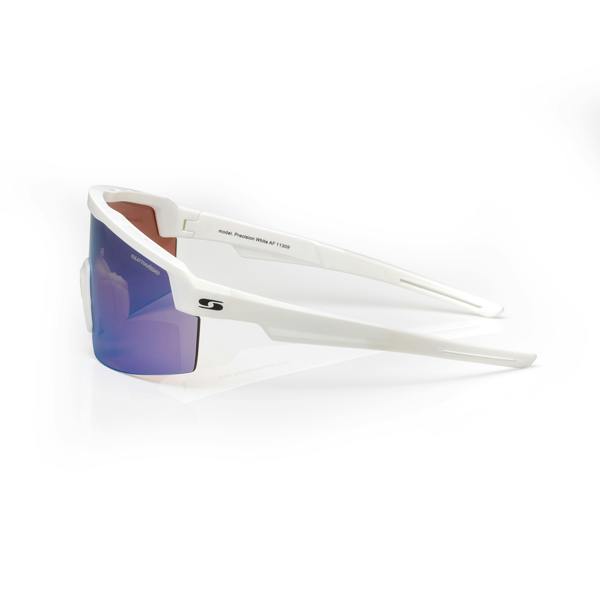 SUNWISE Precision White Sunglasses with Cricket Lens and Anti Fog