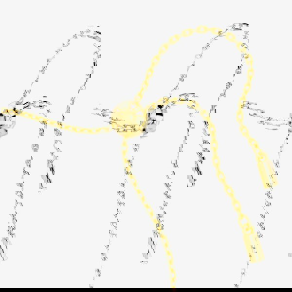 Swarovski Symbolica Gold Tone Plated Evil Eye Mixed Charm Bracelet 5692162