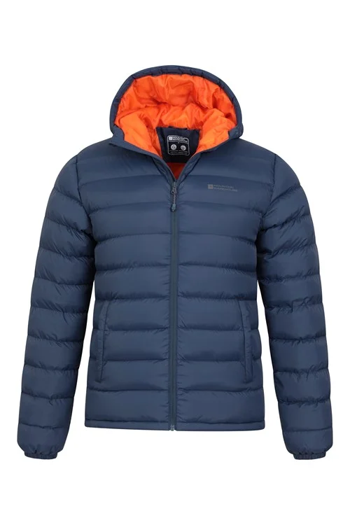 Mountain Warehouse Mens Seasons II Padded Jacket - Navy