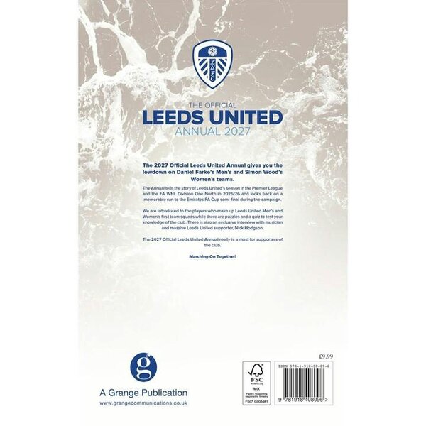 Grange Communications Ltd Leeds United FC Annual 2027, Annuals, Sports, Gift