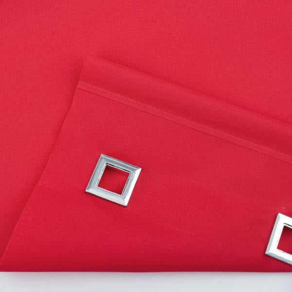 A.Unique Home Trimmable Square Eyelet Roller Blind - 2FT - RED - 60cm(W)x170cm(L)