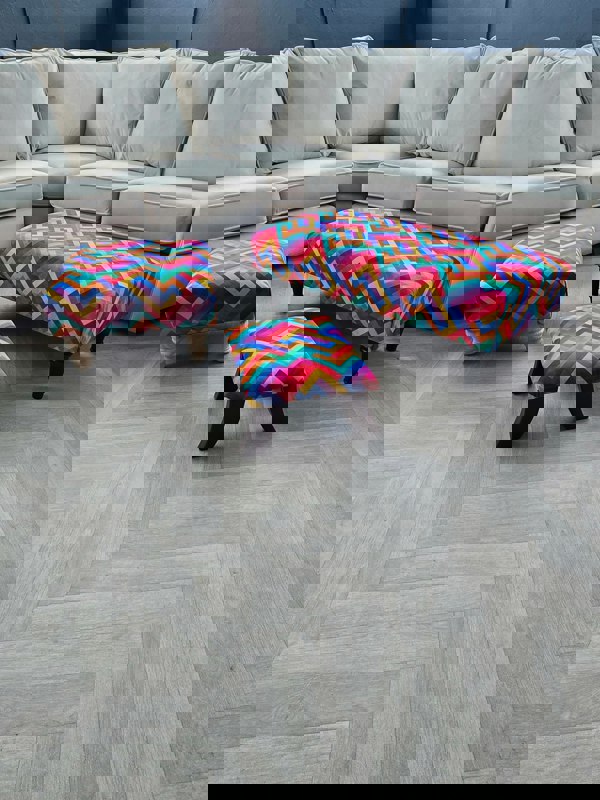 Trem Footstool window bay seat pouffe - ISTOOLS