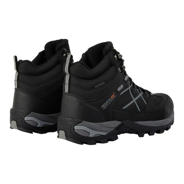 Regatta Mens Samaris III Walking Boots - Black/Graphite Black