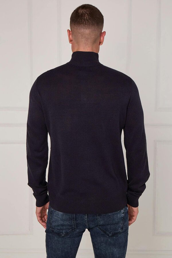 Half Zip Knit Jumper