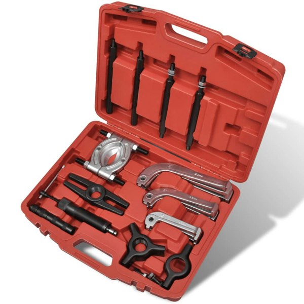 Berkfield Hydraulic Bearing Puller and Separator Tool 25 pcs
