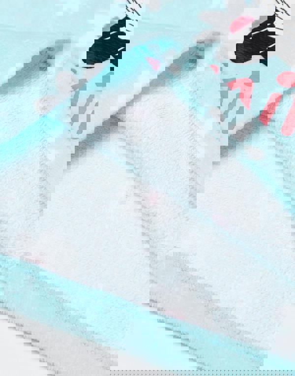 Disney Girls Blue Minnie Mouse 2 Piece Towelling Co-ord