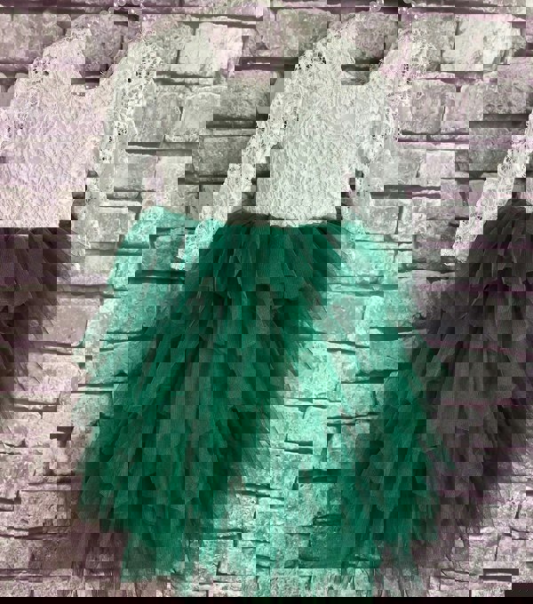 Bohemian Spirit Dress in Hunter Green