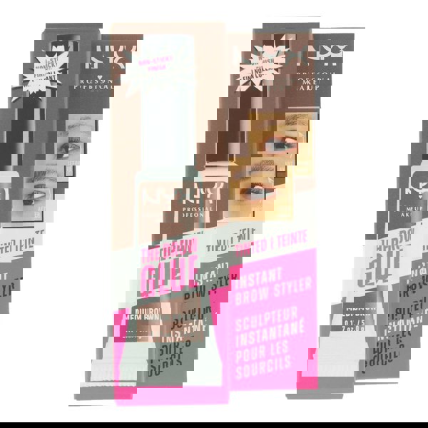 NYX The Brow Glue Medium Brown Brow Gel 5g