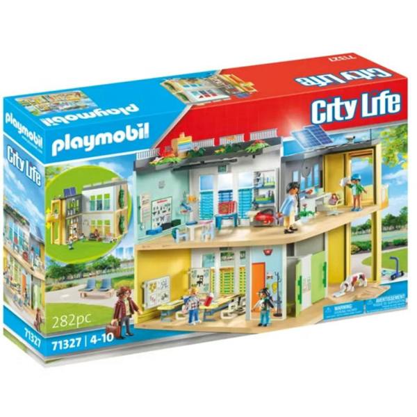 Playmobil 71327 City Life Large School with Lift & Classrooms