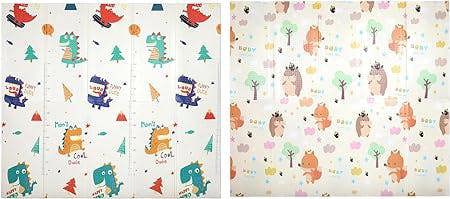HYGRAD BUILT TO SURVIVE HYGRAD Toddler Floor Play Mat 2 Side Baby Play Mat Reversible Large Soft Gym Plat Mat Crawl Mat for Toddlers