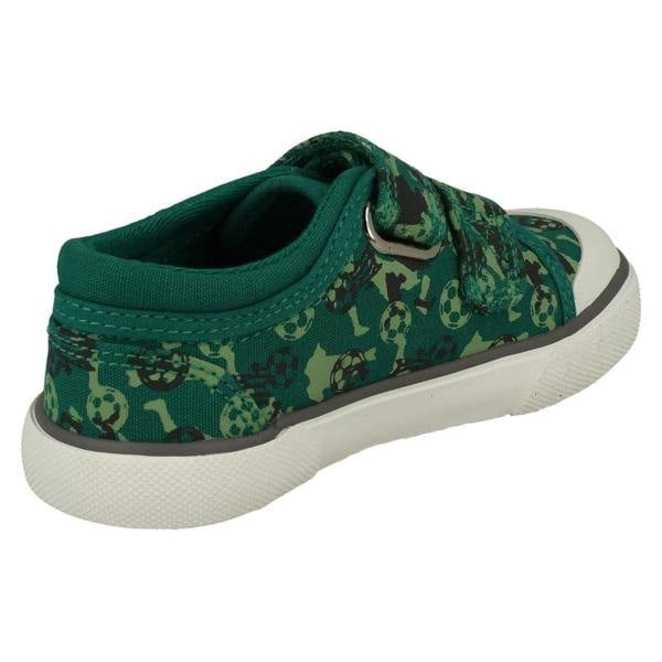 Start-rite Boys Startrite Football Detailed Canvas Shoes Kickabout