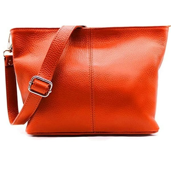 Kitise Small Genuine Practical Italian Leather Shoulder Messenger Handbag