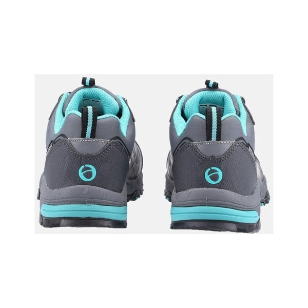 Cotswold model Abbeydale Low Hiker Female in Grey/Black/Aqua