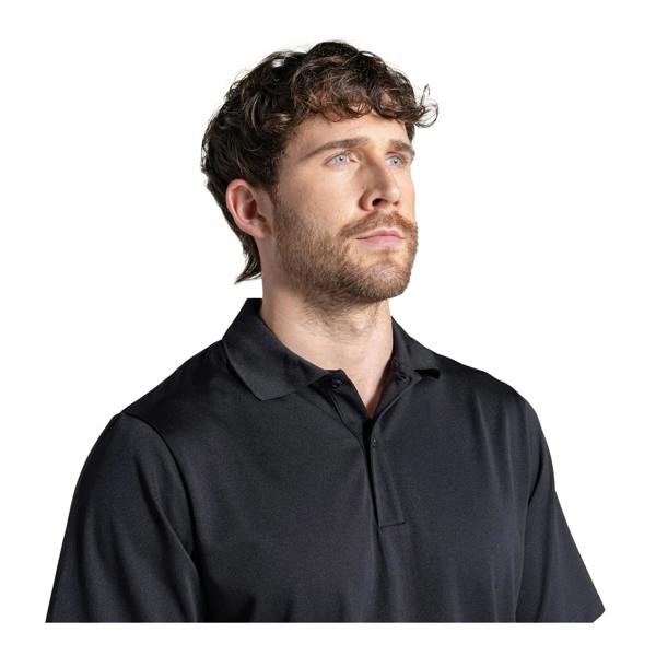 Craghoppers Mens Expert Basecamp Wicking Polo Shirt - Black - 