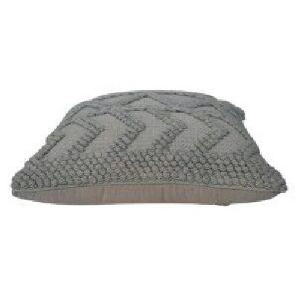 Wyld Haus Set of 2 Snowshill Grey Zig Zag Handwoven Cushions Covers