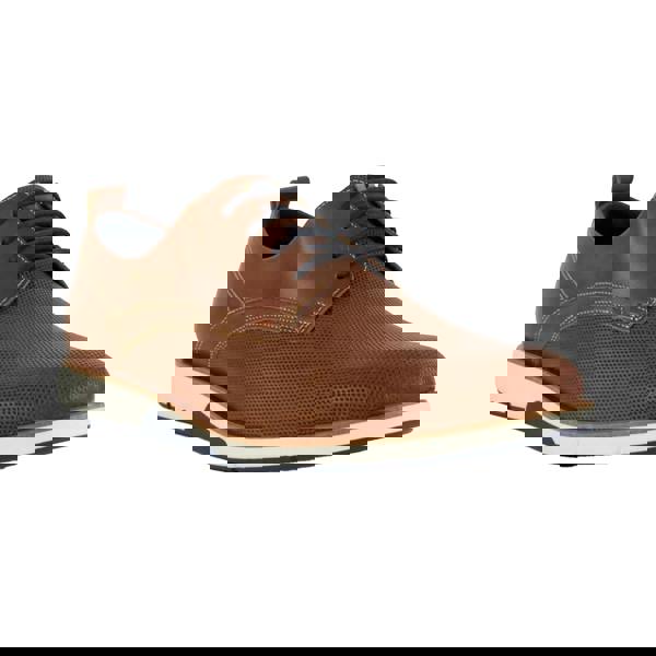 Dune London Mens Barnabey Gibson Shoes - Tan