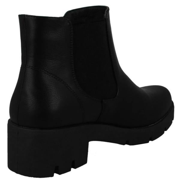 Spot On Ladies Spot On Chunky Ankle Boots F50986