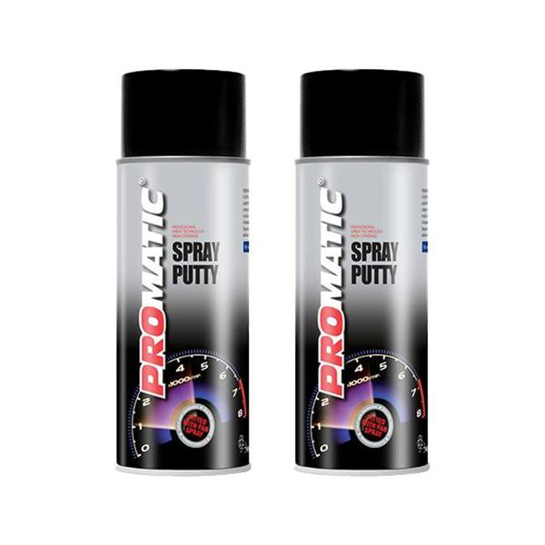 Promatic 2X Promatic Spray Putty Spray Paint 400ml