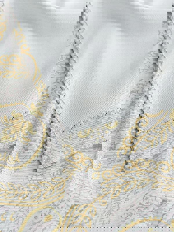 Luxury Living Victoria Room Darkening Ring Top Curtains