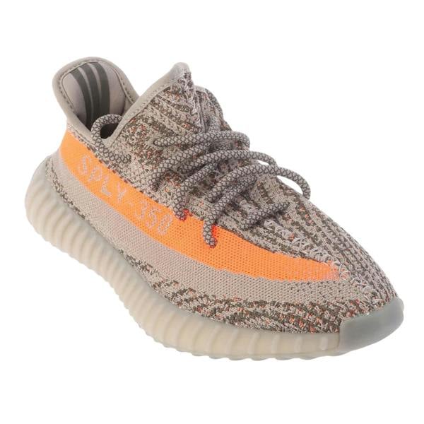 Yeezy Unisex Adult Boost 350 V2 Trainers - Grey/Orange - 