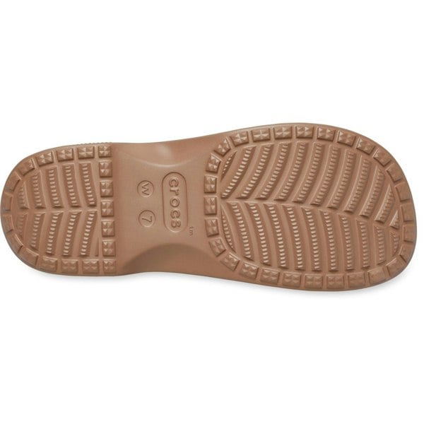 Crocs Classic Cross Strap Thermoplastic Women's Milk Chocolate Sandals