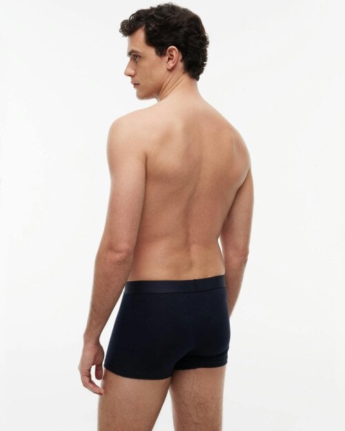 Tommy Hilfiger 3-Pack TH Original Logo Stretch Cotton Trunks - Desert Sky/Desert Sky/Desert Sky