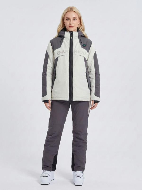 Anniou Women's Heated Ski Jacket & Trouser Set