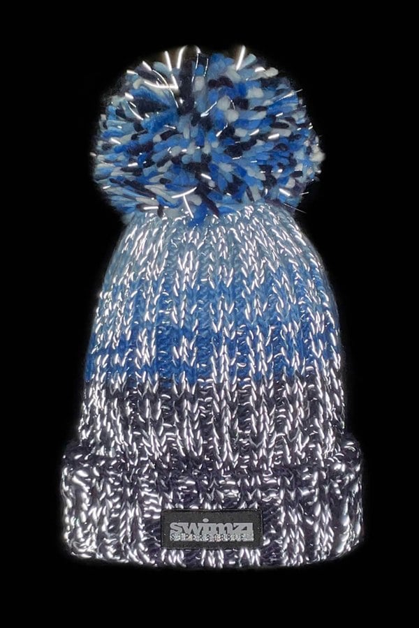 SuperBobble Gradient Rib Hat - Blue