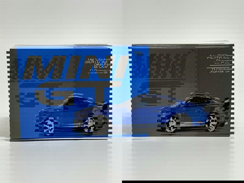Mini GT Shelby GT500 Dragon Snake Concept Ford Performance Blue LHD 1:64 Scale MGT00568L