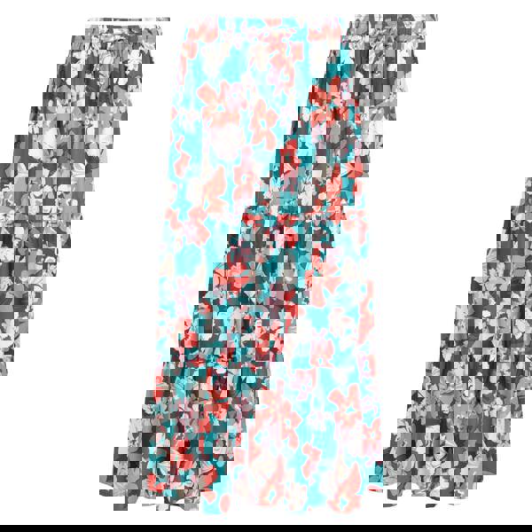 Mountain Warehouse Womens/Ladies Palermo Tiered Midi Skirt - Mixed - 