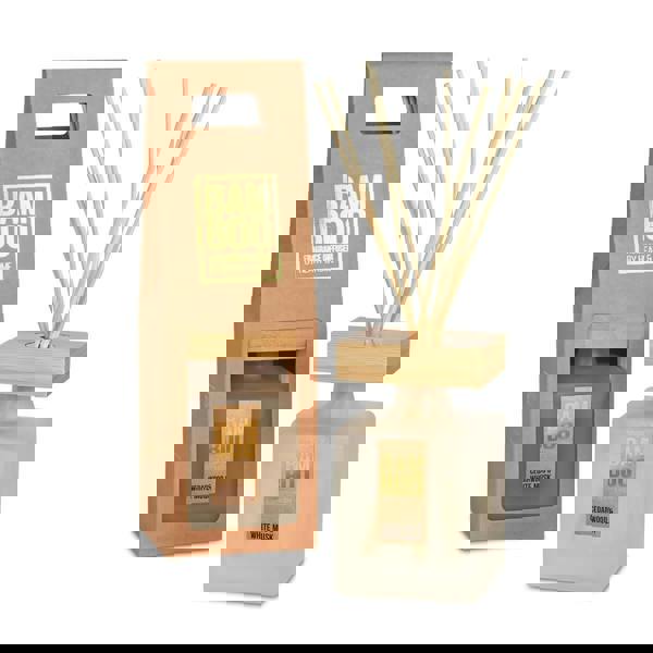 Heart & Home Cedarwood & White Musk - Large Bamboo Fragrance Diffuser