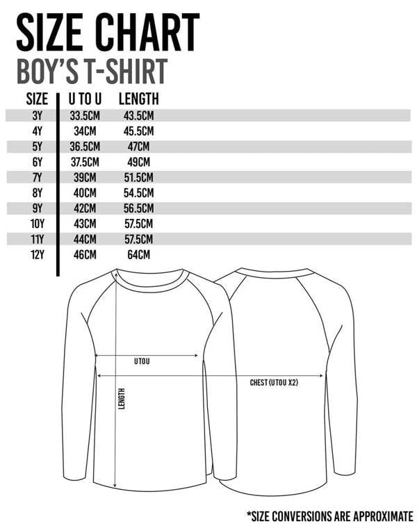 LEGO Boys Black Samurai Warrior Graphic Long Sleeved T-Shirt