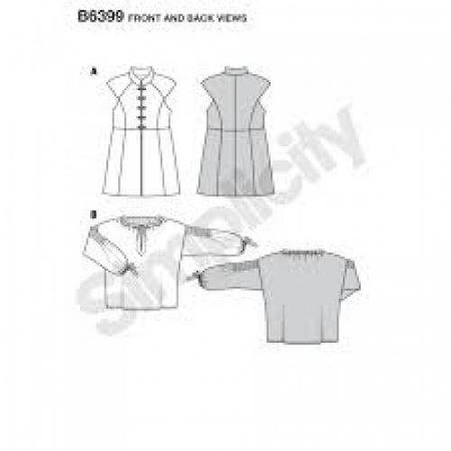 Burda Sewing Pattern 6399 Costumes For Men, 38 to 48  - Intermediate