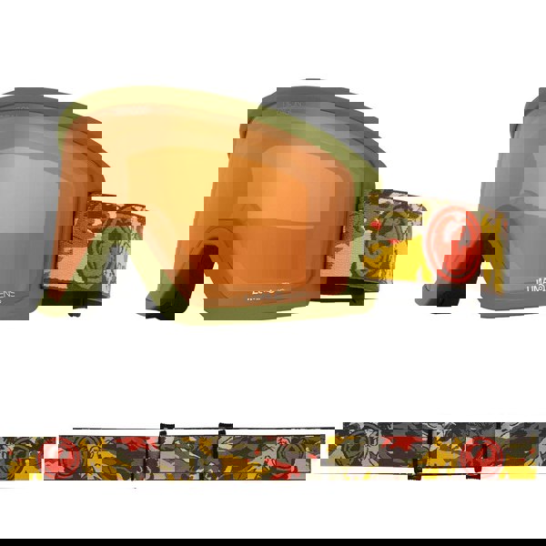 Dragon DX3 OTG - Leafy Camo with Lumalens Amber Lens