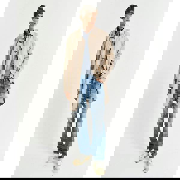 Gant Mens 4-Color Oxford Polo Shirt - Navy - 